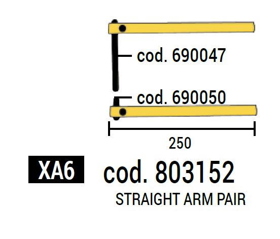 ModularDigital kar készlet XA6 250mm