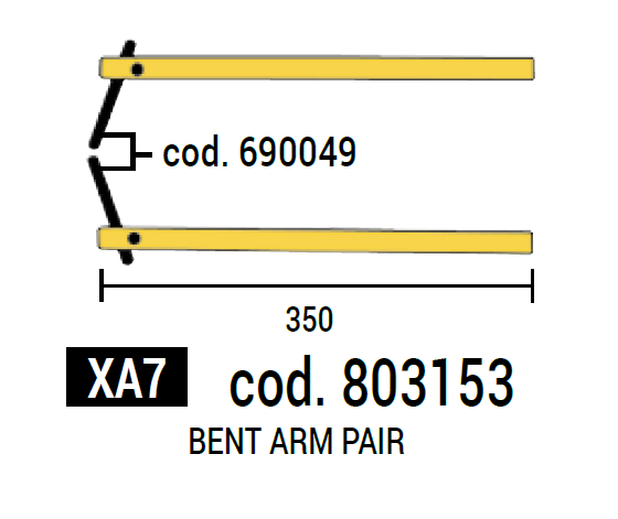 ModularDigital kar készlet XA7 350mm