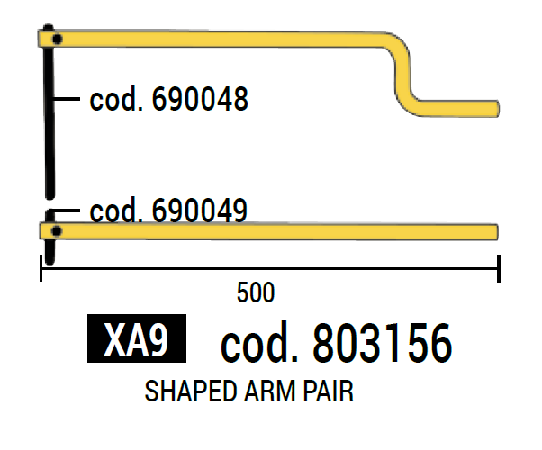 ModularDigital kar készlet XA9 500mm