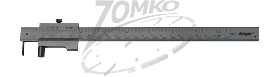 BERGER párhuzam előrajzoló tolómérő 200/0,1mm