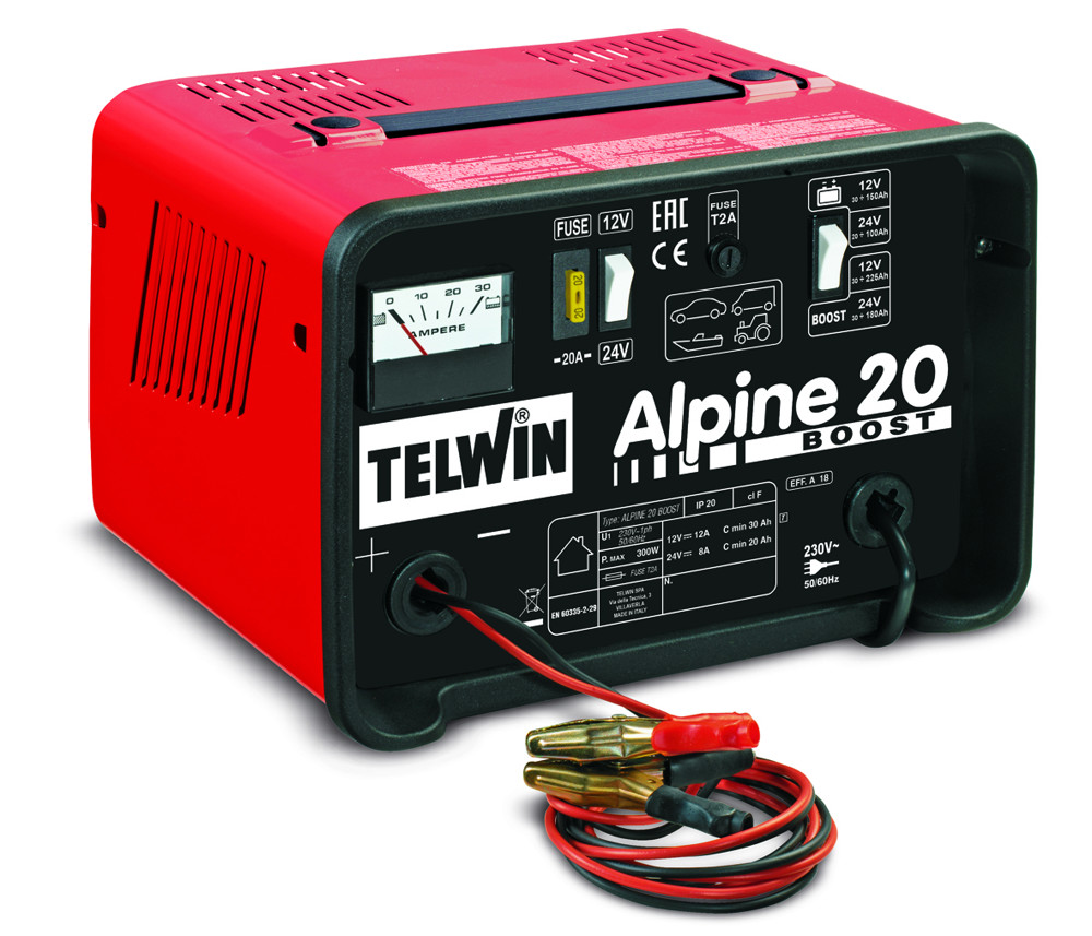 Telwin ALPINE 20 BOOST 230V 12-24V