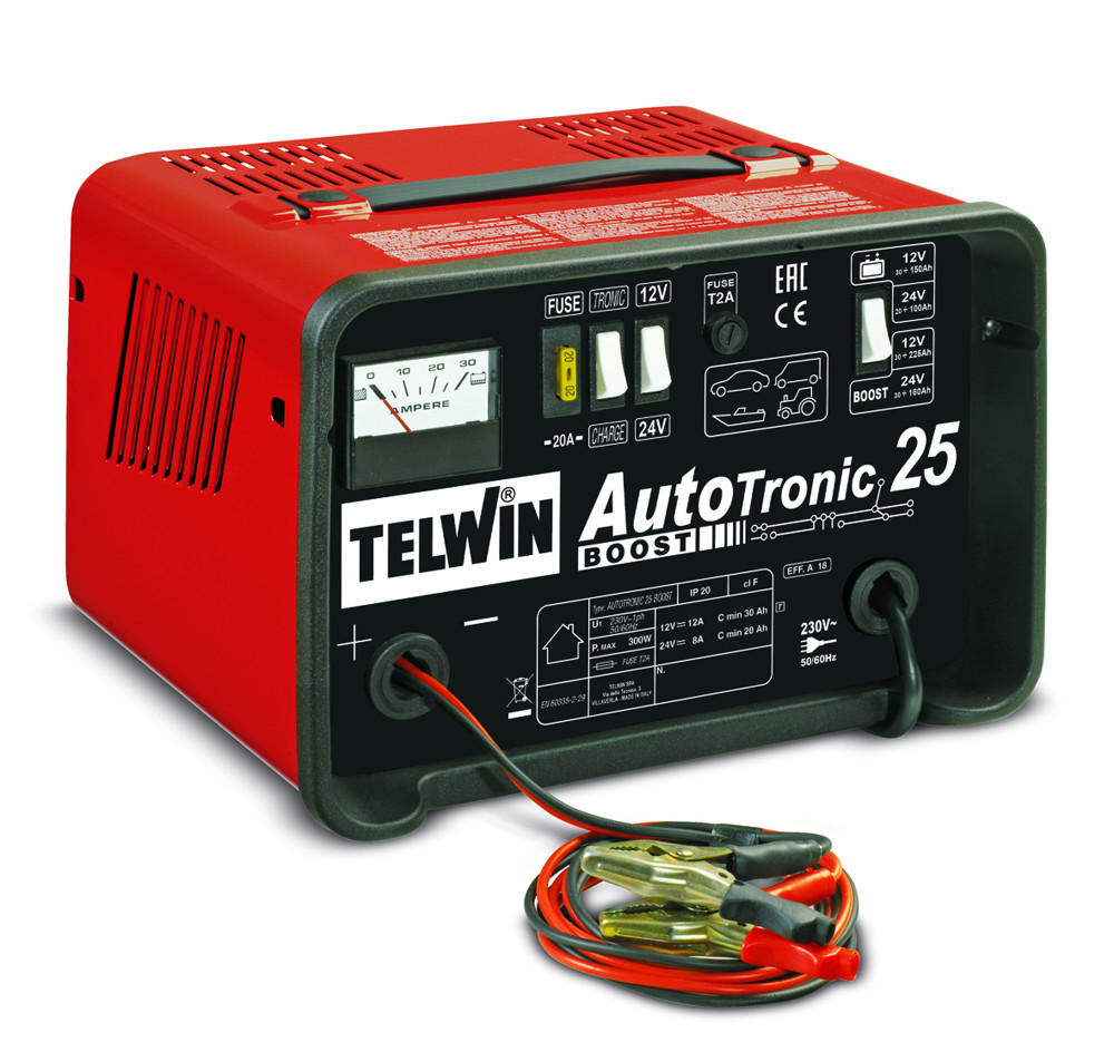 Telwin AUTOTRONIC 25 BOOST 230V 12V/24V